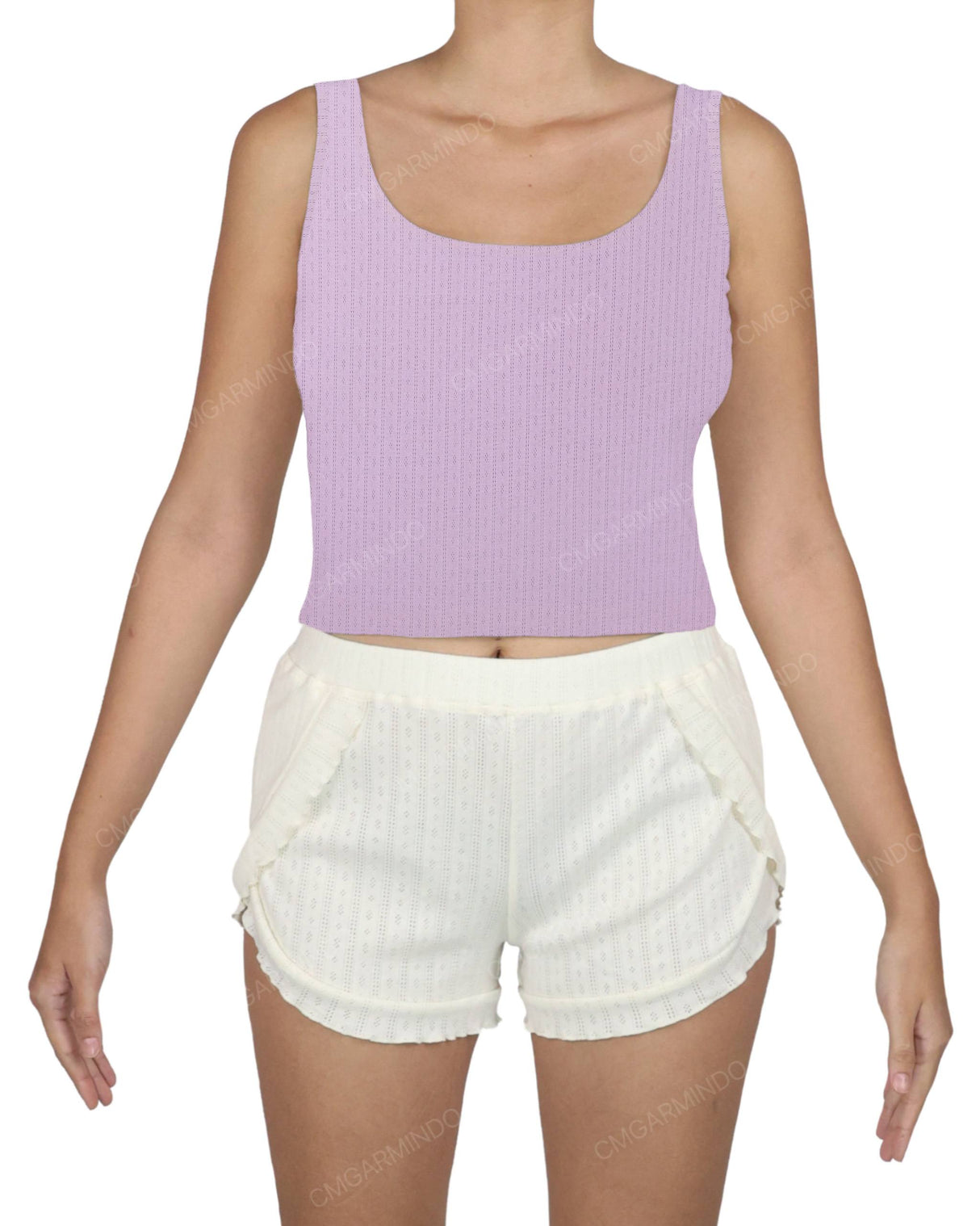 Square Neck Crop Top