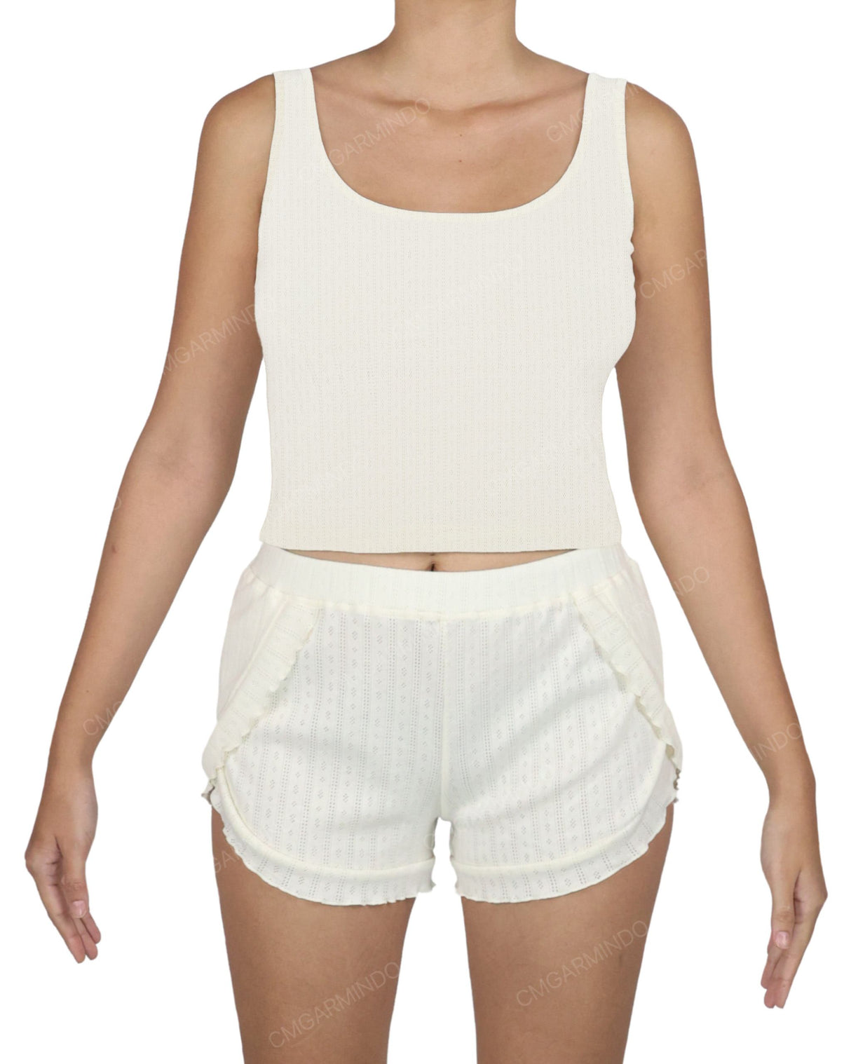 Square Neck Crop Top