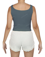 Square Neck Crop Top