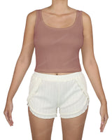 Square Neck Crop Top