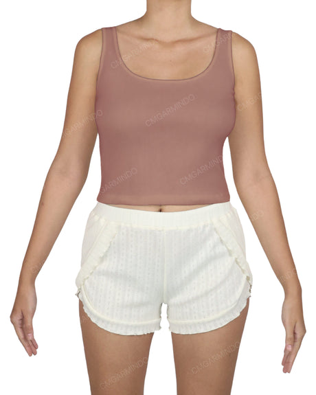 Square Neck Crop Top