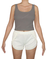 Square Neck Crop Top