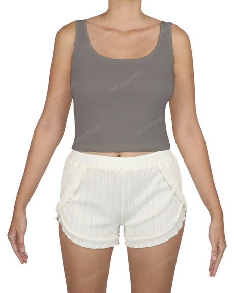 Square Neck Crop Top