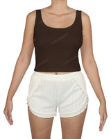 Square Neck Crop Top