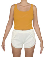 Square Neck Crop Top
