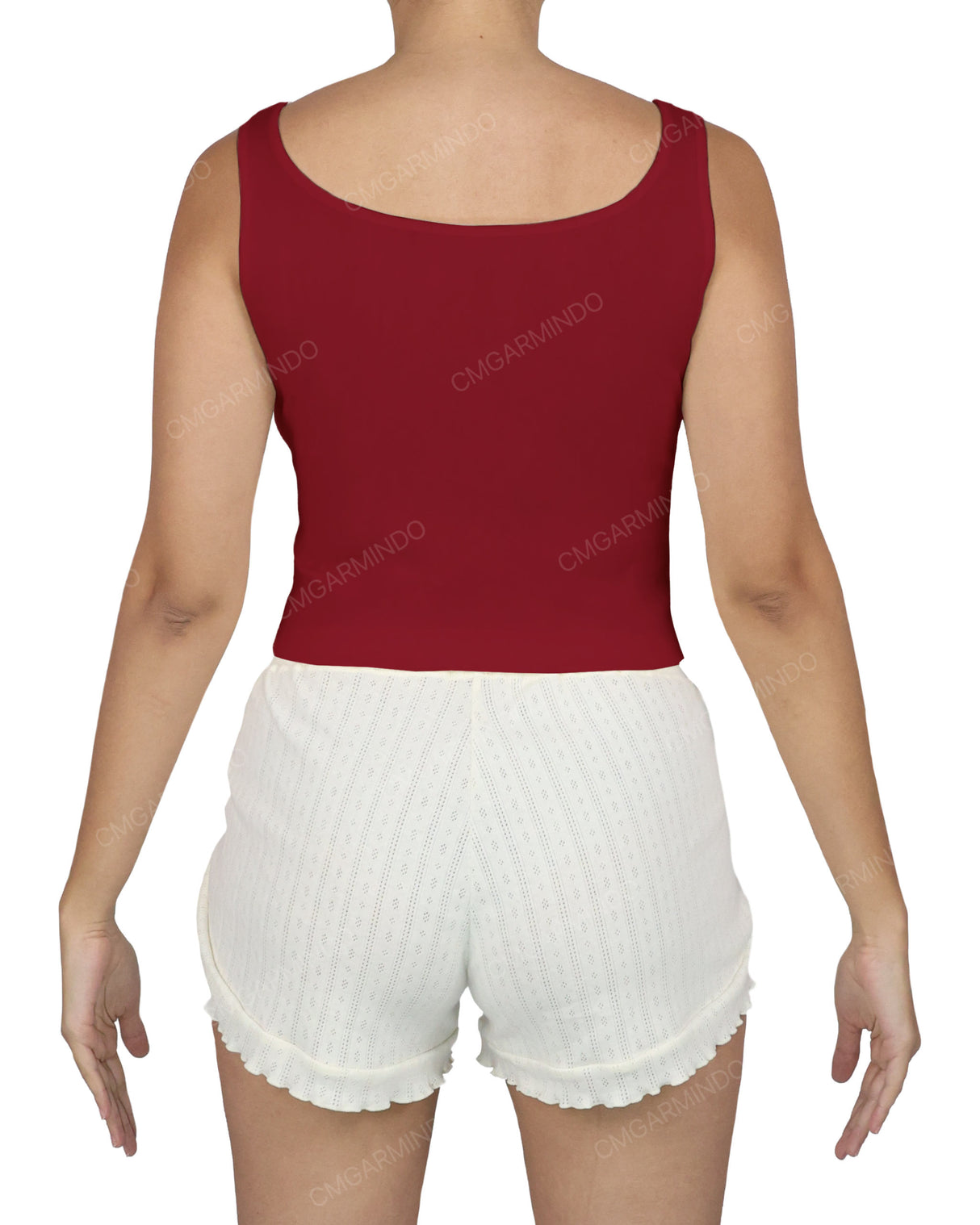 Square Neck Crop Top
