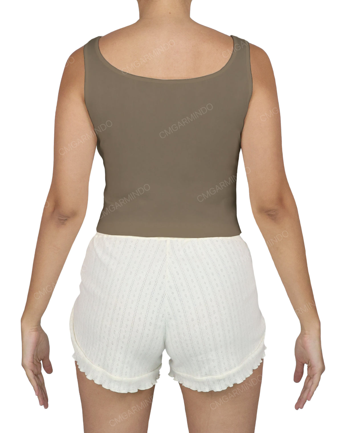 Square Neck Crop Top