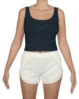 Square Neck Crop Top
