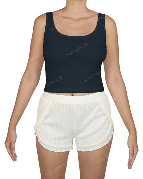 Square Neck Crop Top