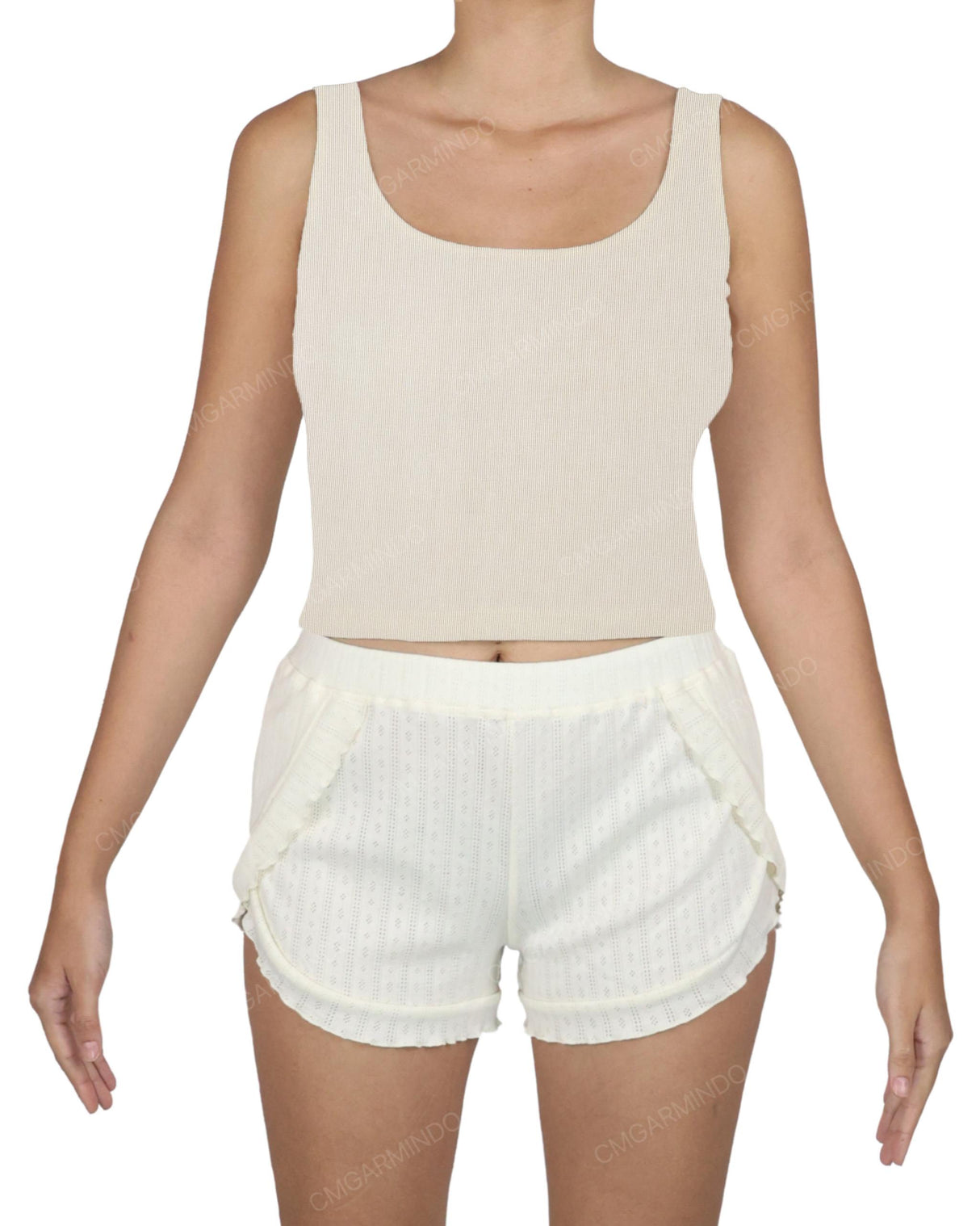 Square Neck Crop Top