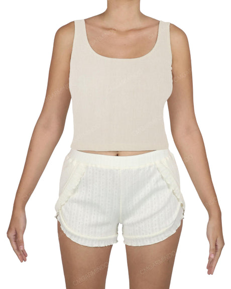 Square Neck Crop Top