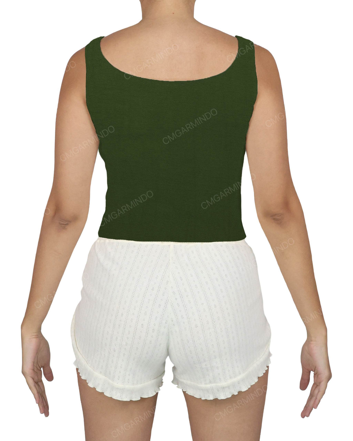 Square Neck Crop Top