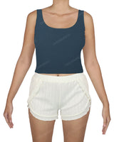 Square Neck Crop Top