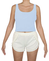 Square Neck Crop Top