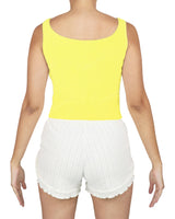Square Neck Crop Top