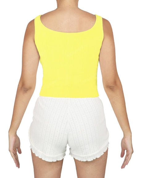 Square Neck Crop Top