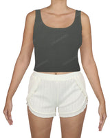 Square Neck Crop Top
