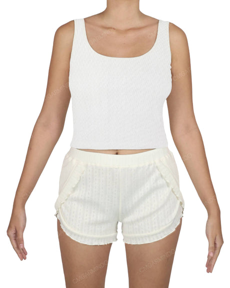 Square Neck Crop Top