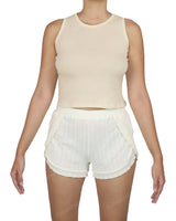 Crew Neck Tank Top