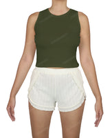 Crew Neck Tank Top