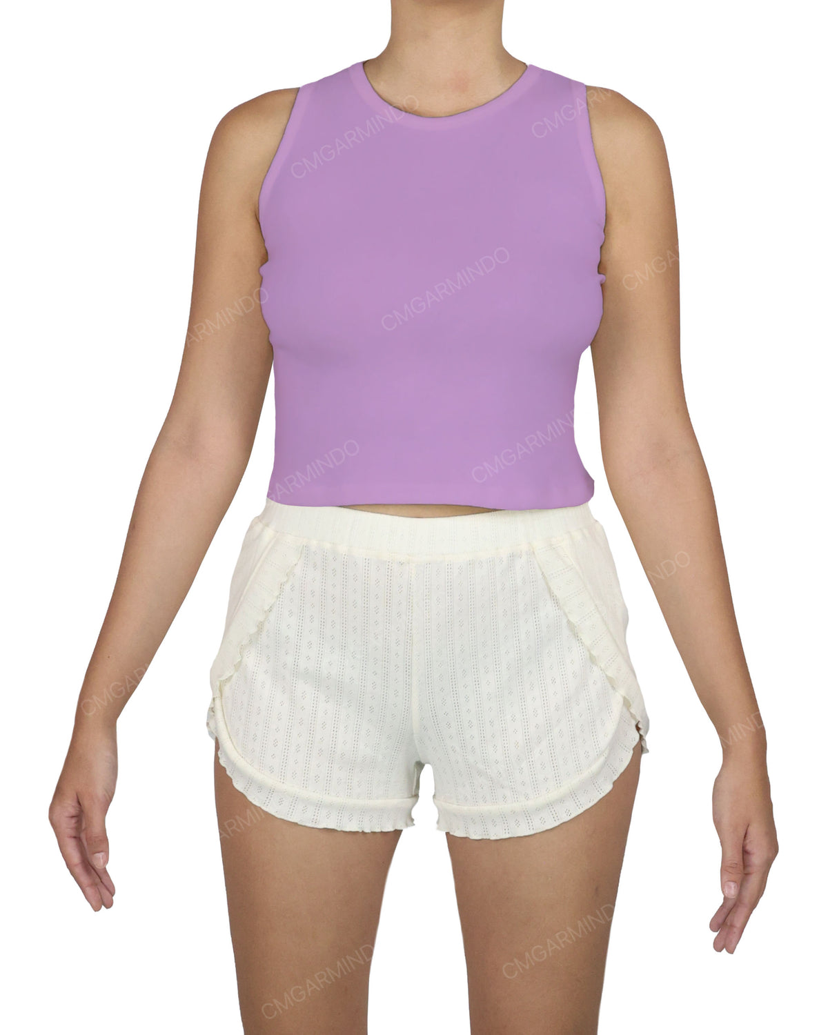Crew Neck Tank Top