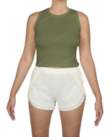 Crew Neck Tank Top