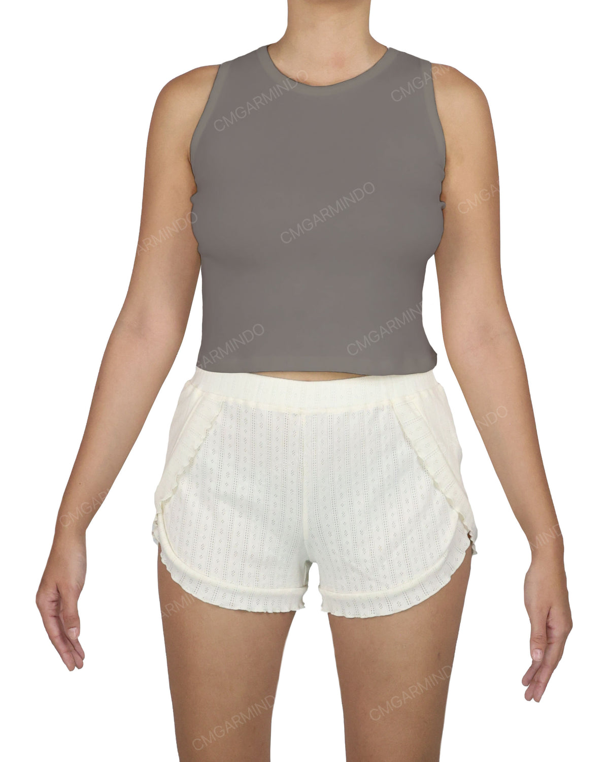 Crew Neck Tank Top