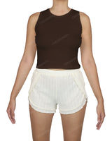 Crew Neck Tank Top