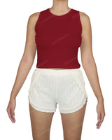 Crew Neck Tank Top