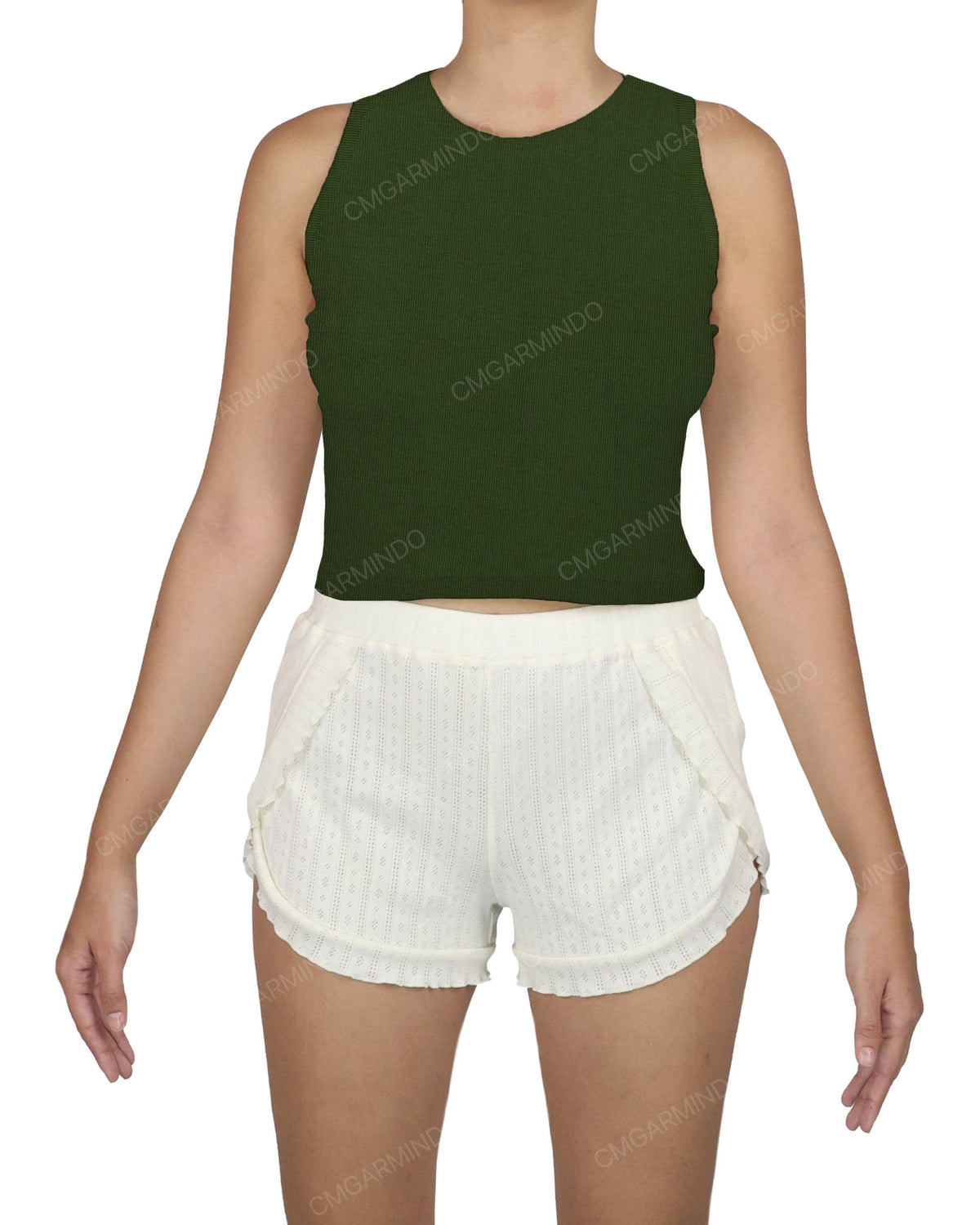 Crew Neck Tank Top