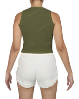 Crew Neck Tank Top