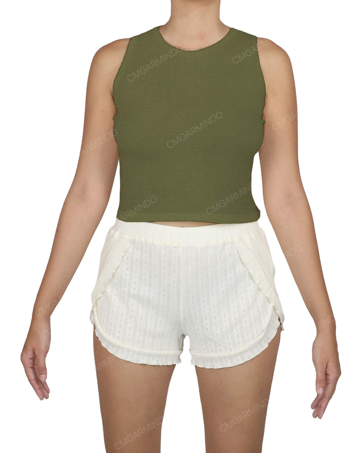 Crew Neck Tank Top