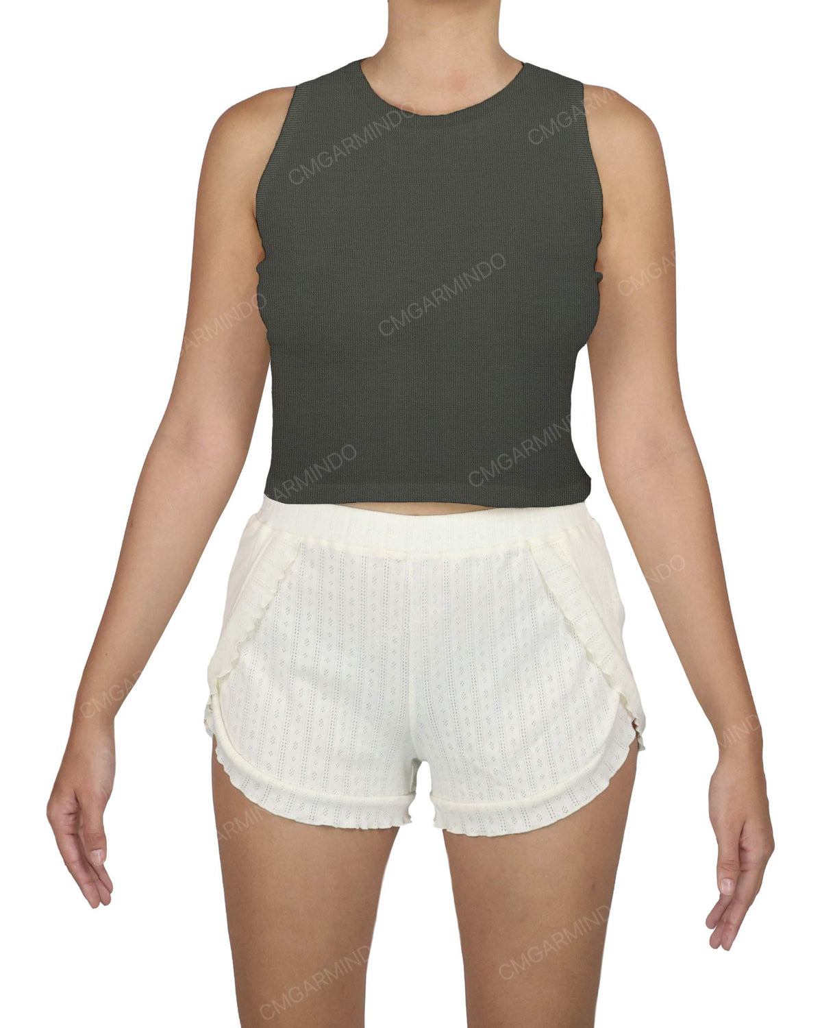 Crew Neck Tank Top