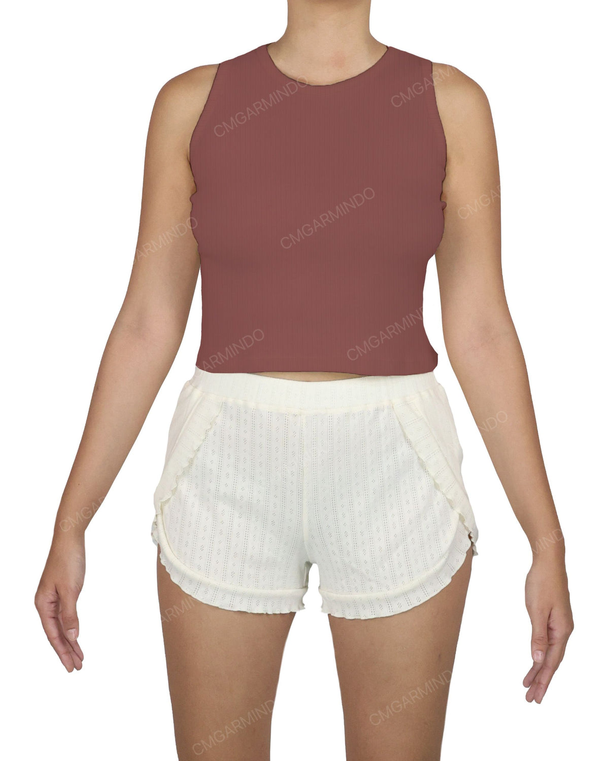 Crew Neck Tank Top