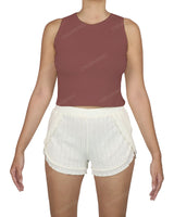 Crew Neck Tank Top
