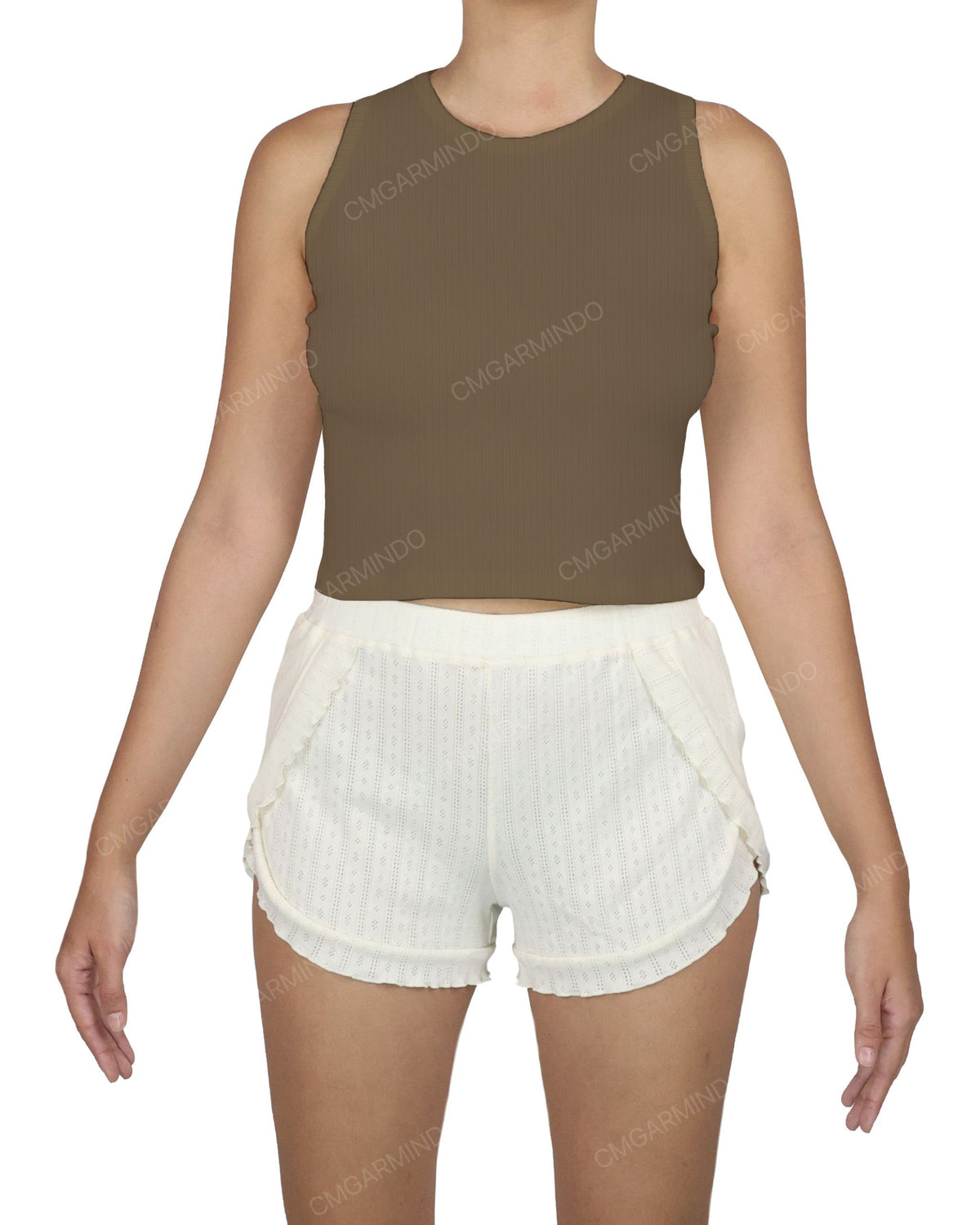 Crew Neck Tank Top