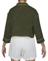 Oversized Short Sleeve Pyjama Top