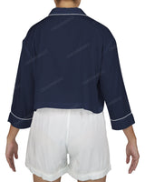 Oversized Short Sleeve Pyjama Top