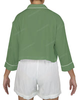 Oversized Short Sleeve Pyjama Top