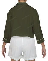 Oversized Short Sleeve Pyjama Top