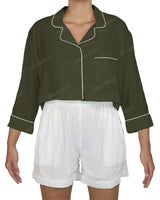 Oversized Short Sleeve Pyjama Top