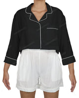 Oversized Short Sleeve Pyjama Top
