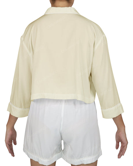 Oversized Short Sleeve Pyjama Top