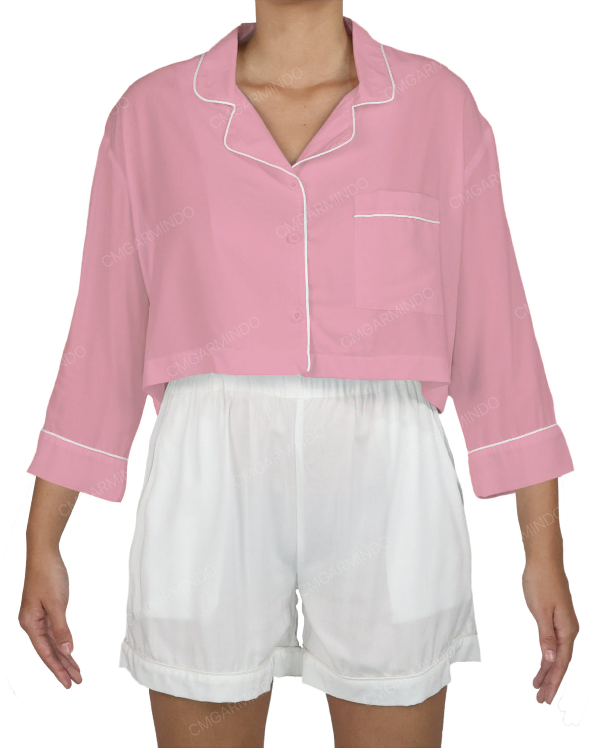 Oversized Short Sleeve Pyjama Top