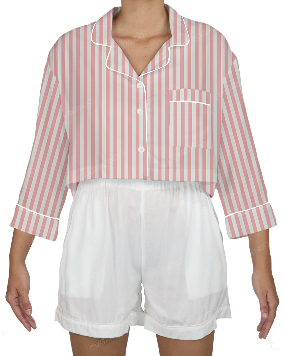 Oversized Short Sleeve Pyjama Top