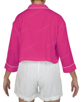 Oversized Short Sleeve Pyjama Top