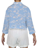 Oversized Short Sleeve Pyjama Top