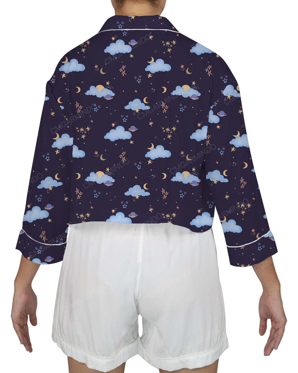 Oversized Short Sleeve Pyjama Top