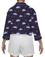 Oversized Short Sleeve Pyjama Top