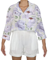 Oversized Short Sleeve Pyjama Top